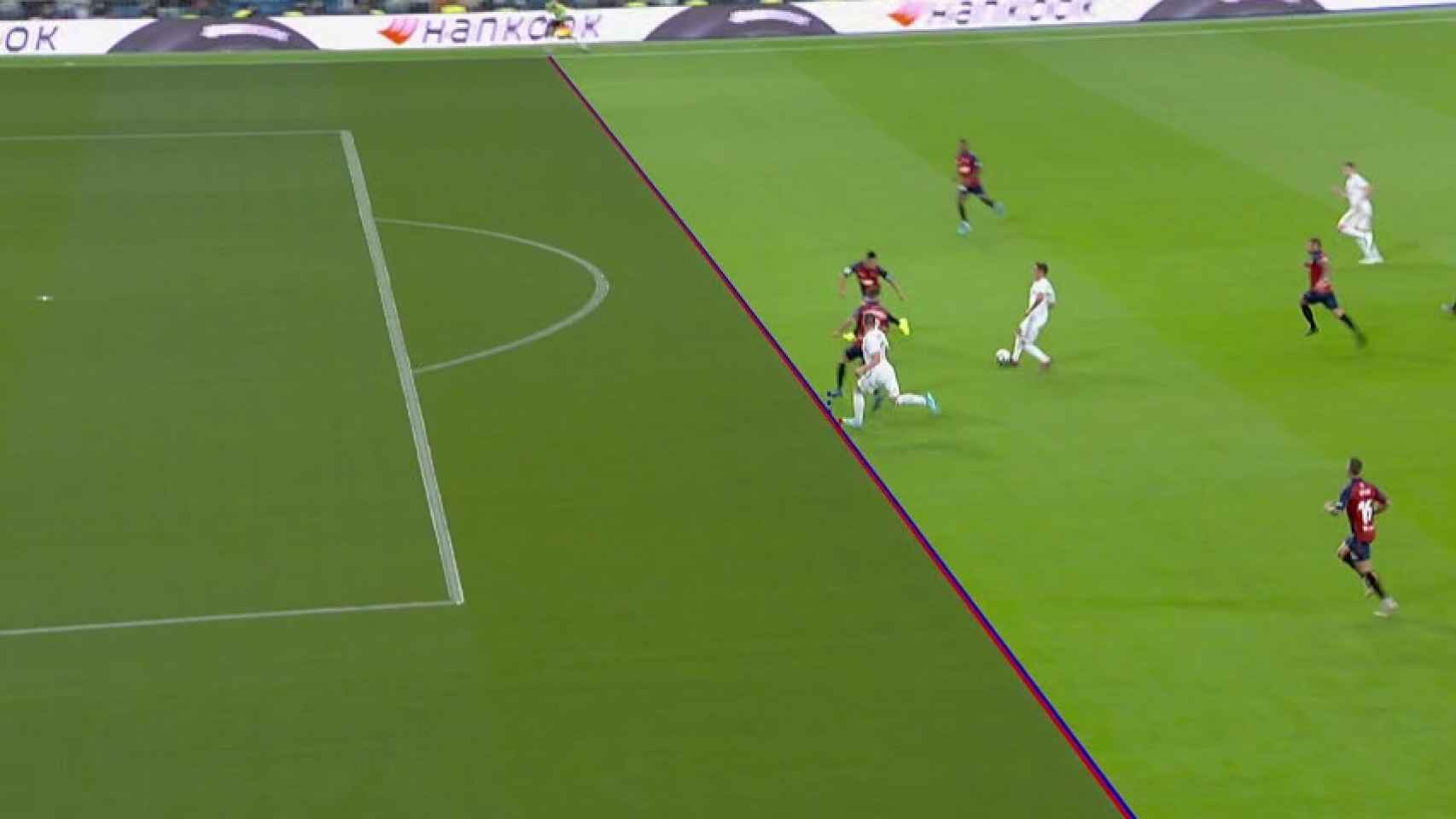 Gol anulado de Jovic por el VAR en el Real Madrid - Osasuna