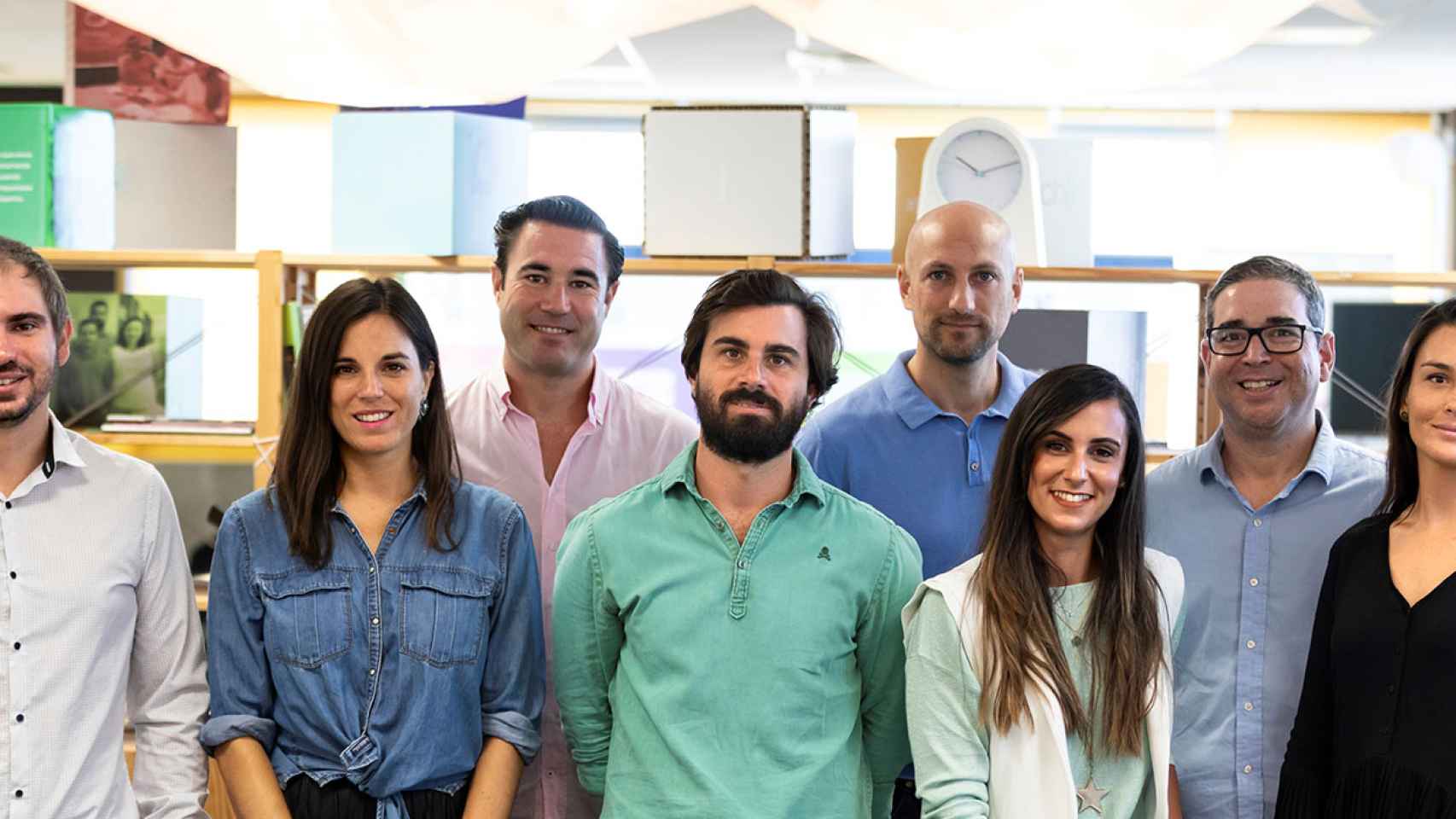 El equipo de la startup malagueña HappyBox.