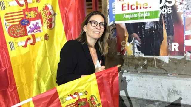 La ahora exportavoz de Vox en el Ayuntamiento de Elche (Alicante), Amparo Cerdá.