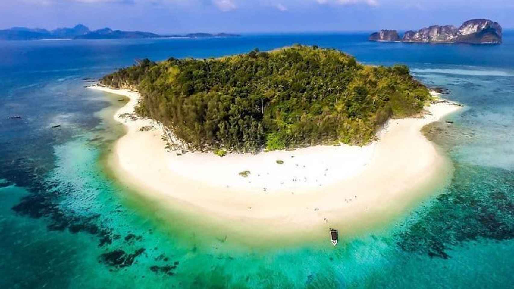La isla Rangk Yai (Tailandia)