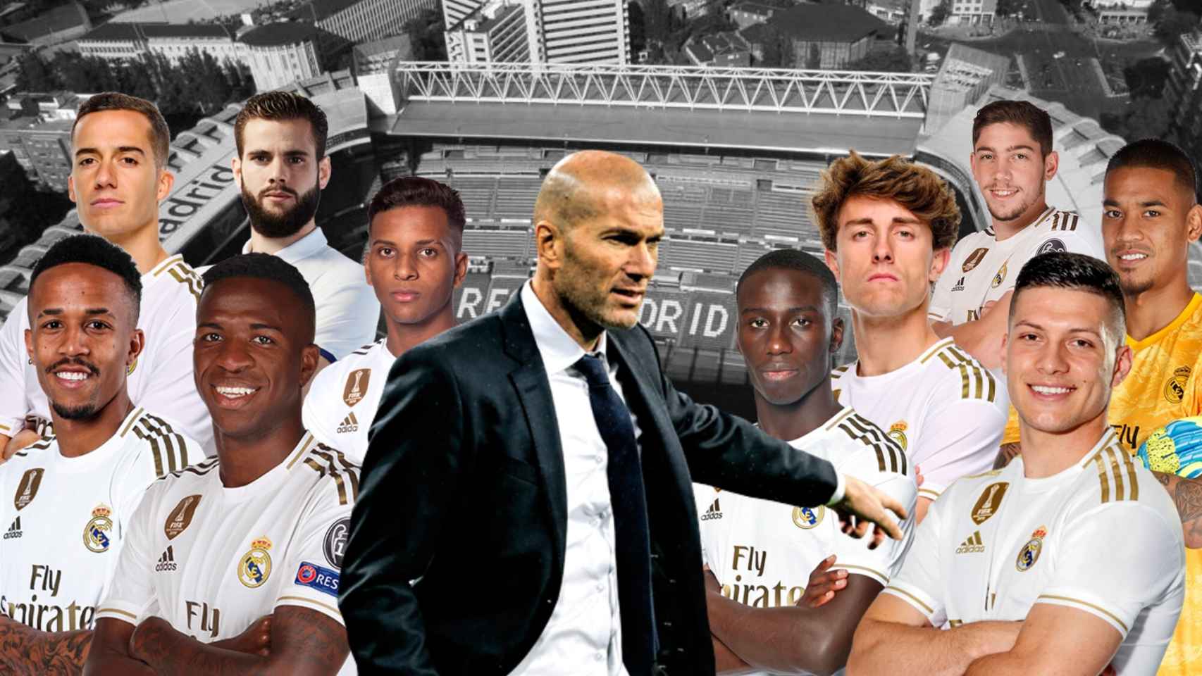 Zidane y la 'Unidad B'