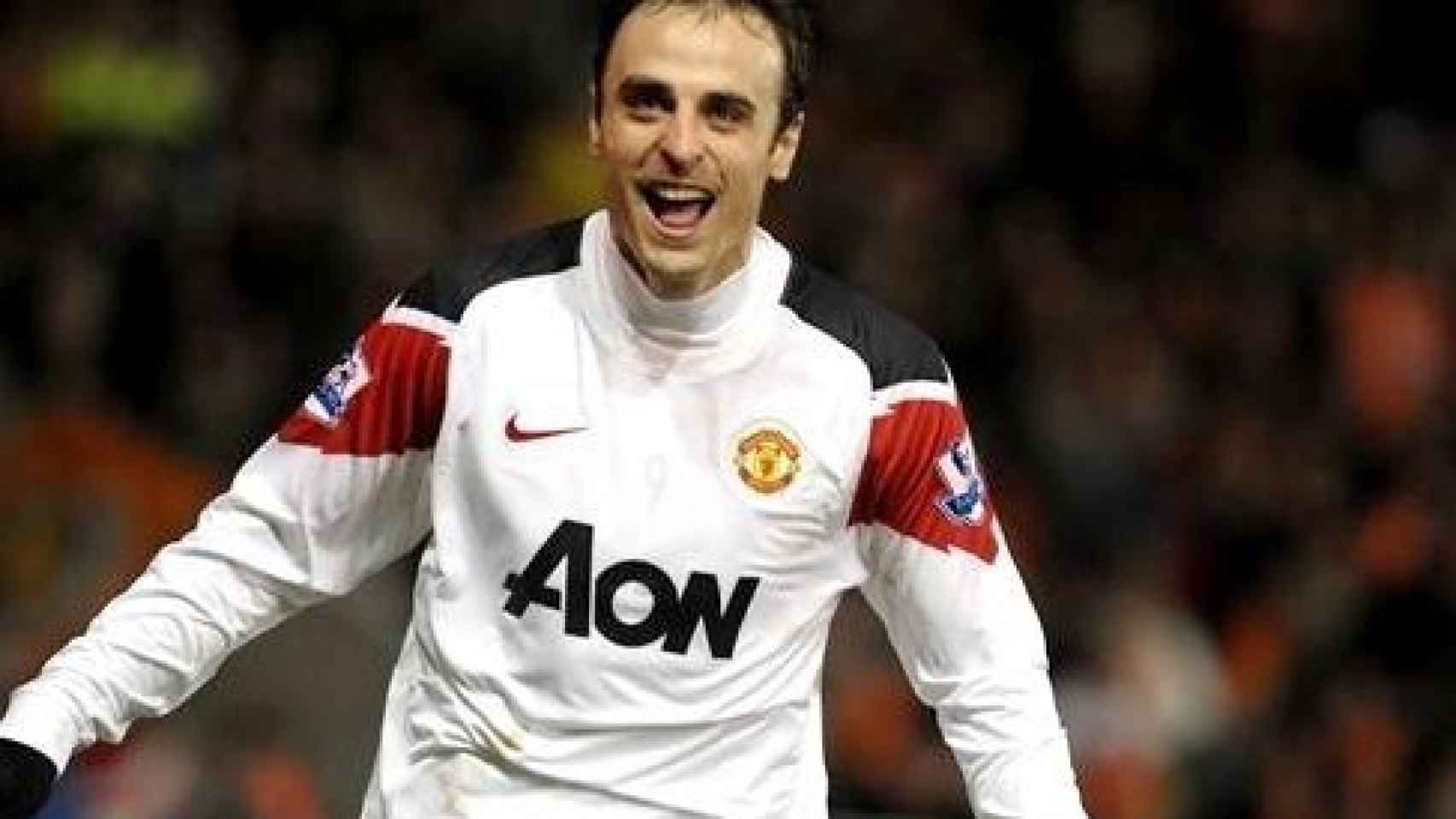 Dimitar Berbatov en el Manchester United