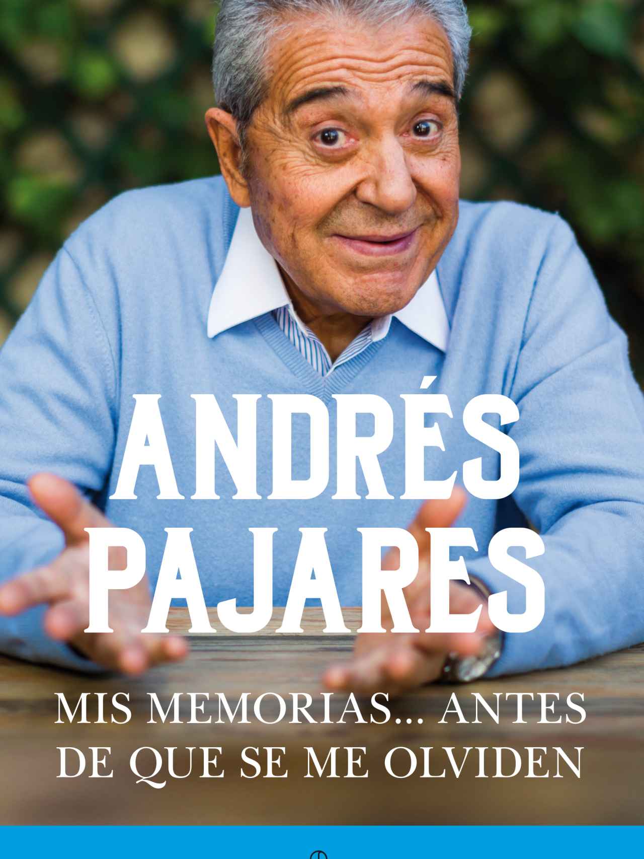 Portada del primer libro de Andrés Pajares.
