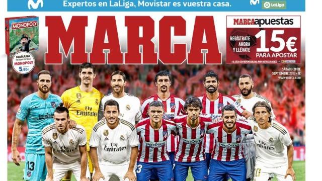 Portada MARCA (28/09/2019)