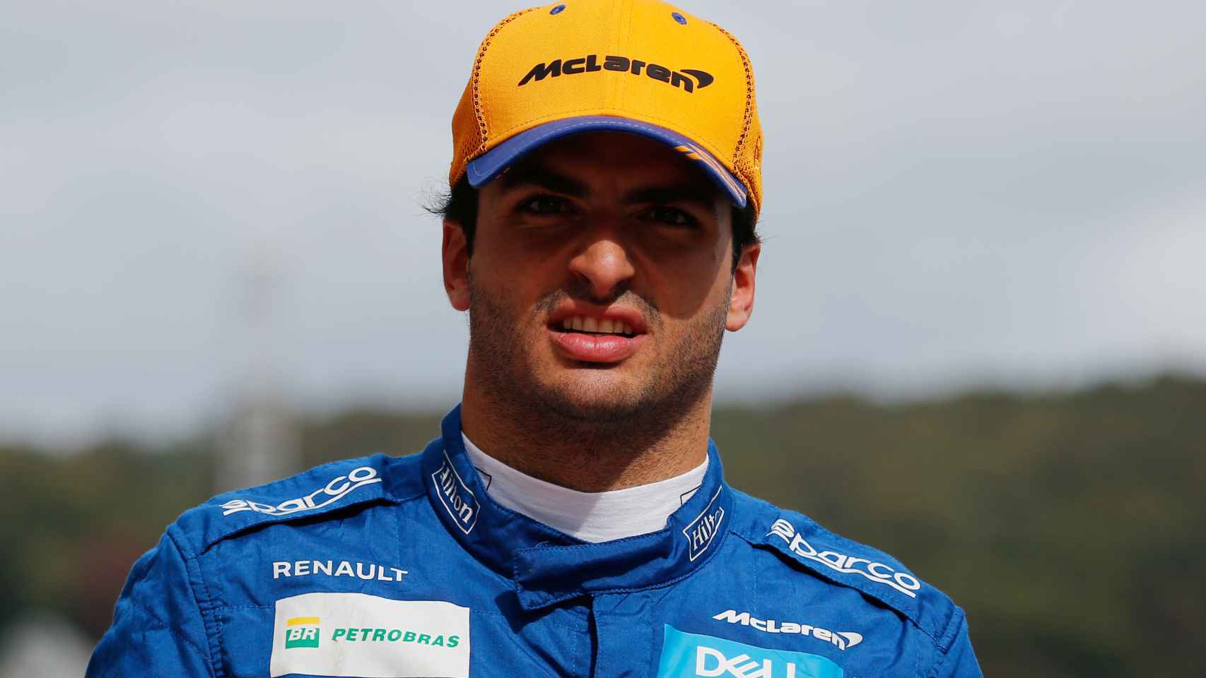 Carlos Sainz, en el Gran Premio de Rusia de la Fórmula 1
