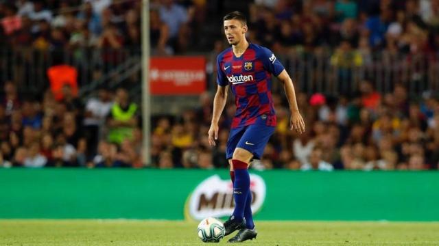 Lenglet, en un partido del Barcelona. Foto: Instagram (@clement_lenglet)