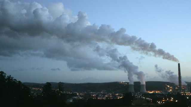 La central de carbón de Endesa en As Pontes (A Coruña)