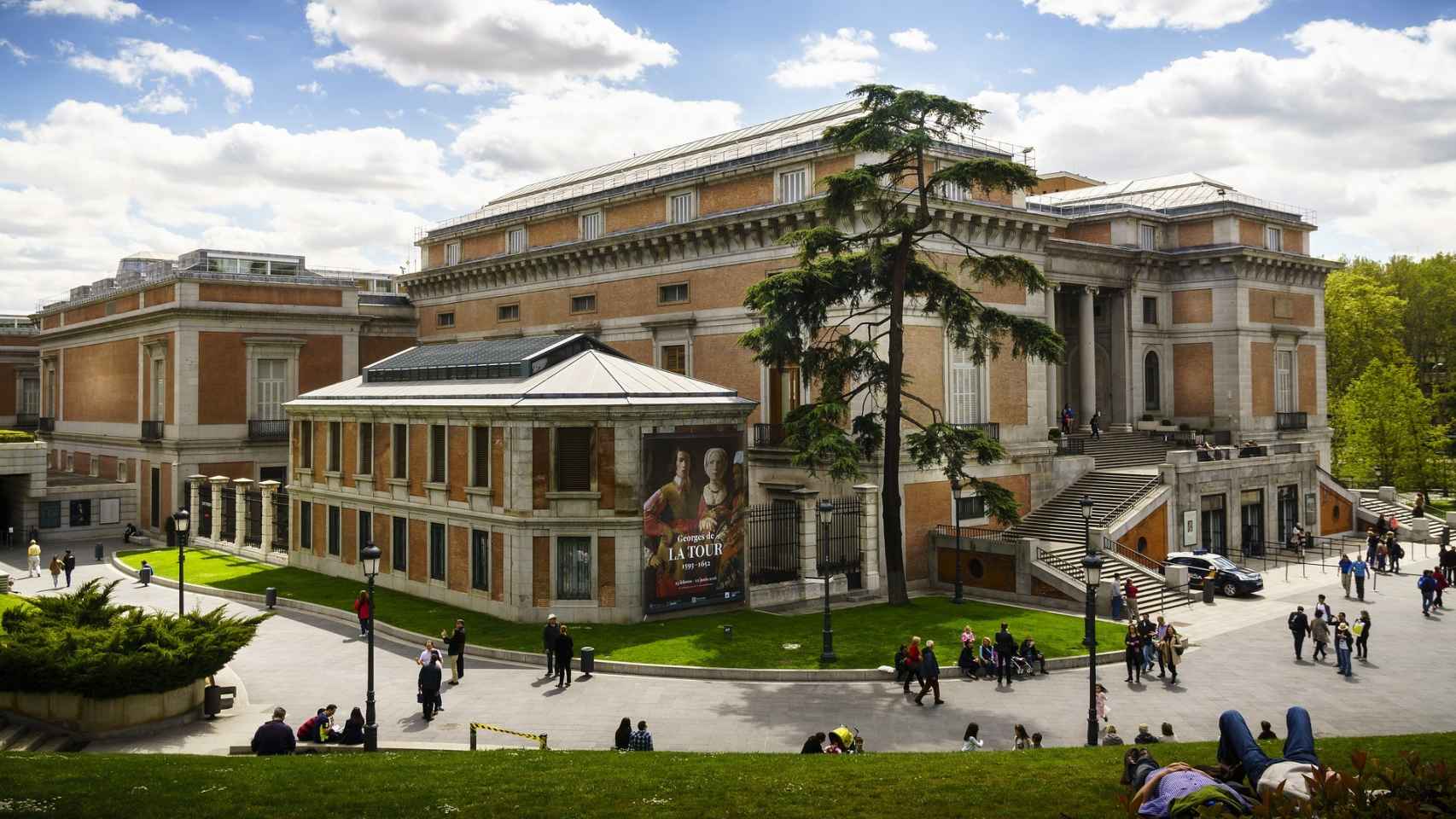 Vista general del Museo del Prado.