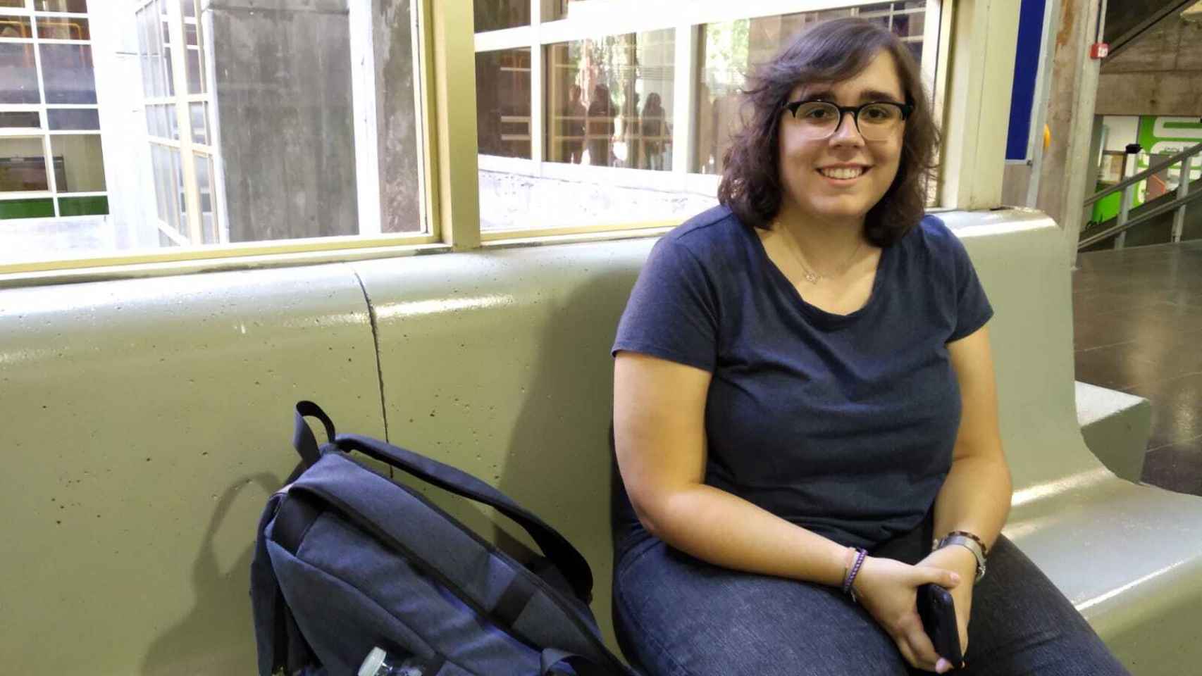 Marta García, estudiante de Periodismo