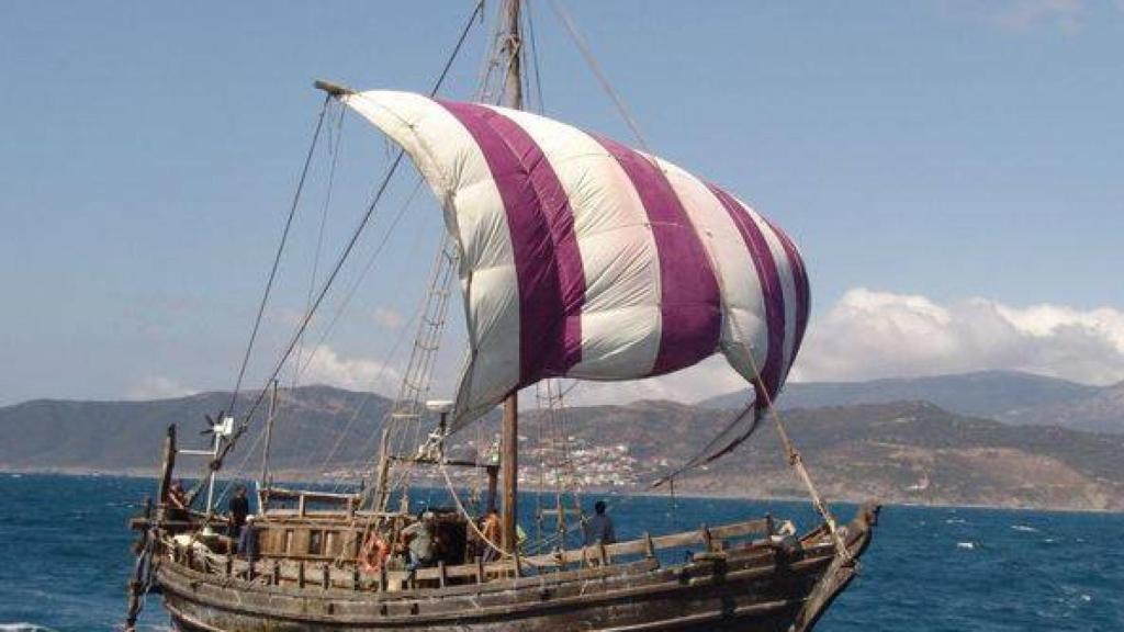 El 'Phoenica', el navío con el que Beale y su tripulación pretenden cruzar el Atlántico.