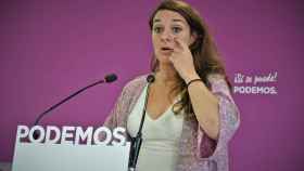 Noelia Vera, portavoz del Consejo de Coordinación de Podemos.