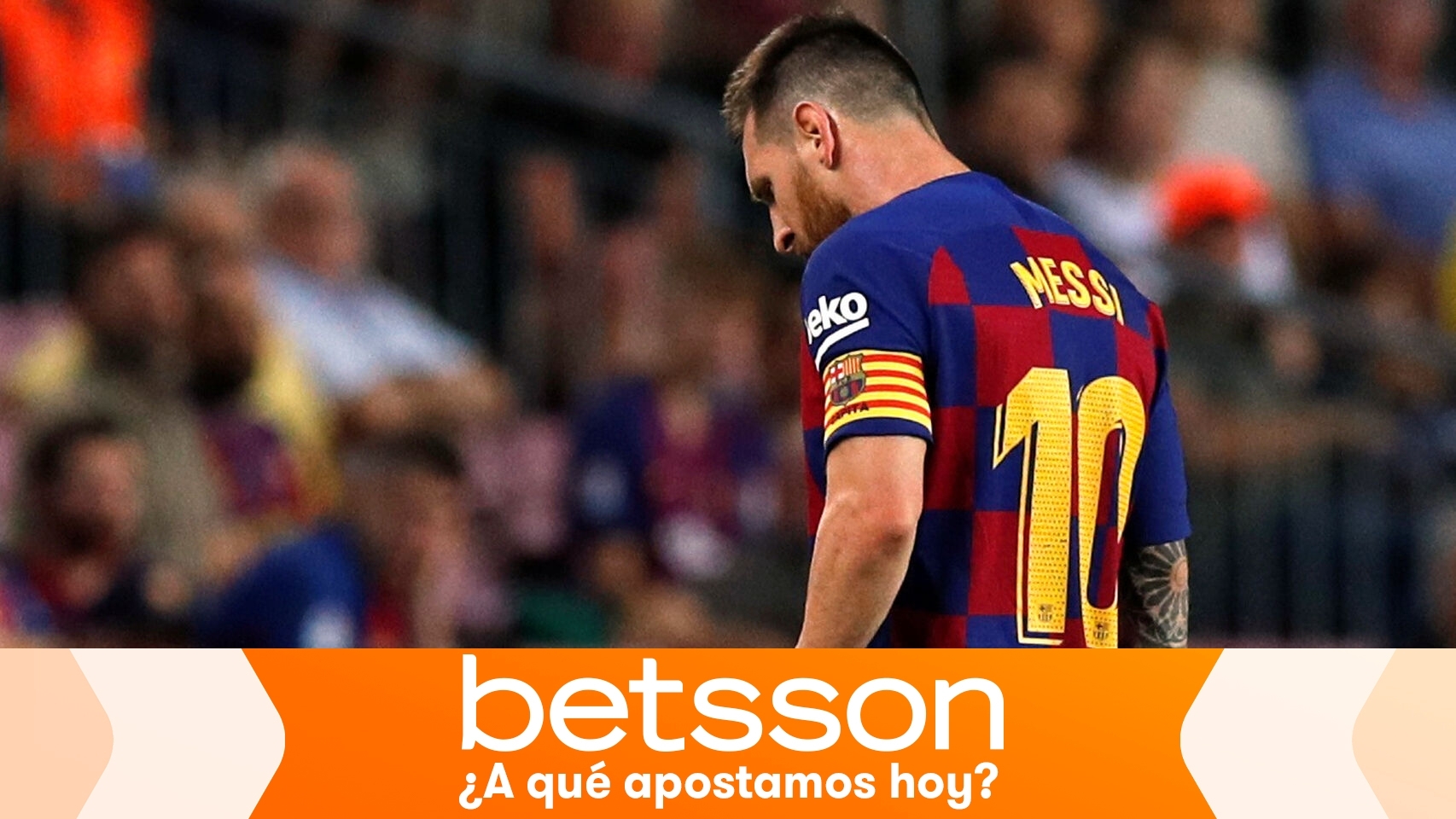 Lionel Messi, en un partido del Barcelona