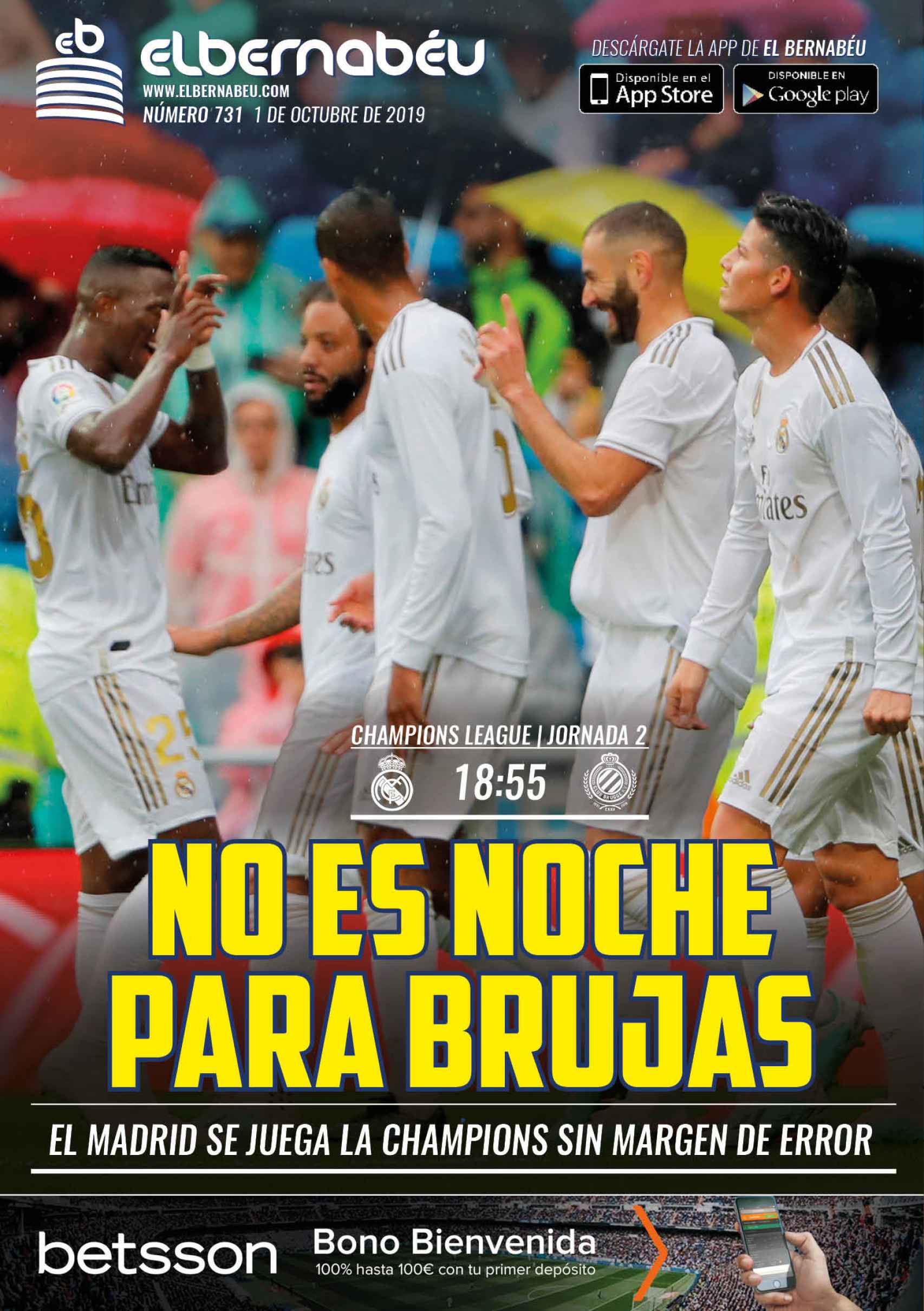 La portada de El Bernabéu (01/10/2019)