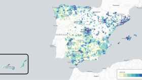 Imagen de los municipios con mayor renta