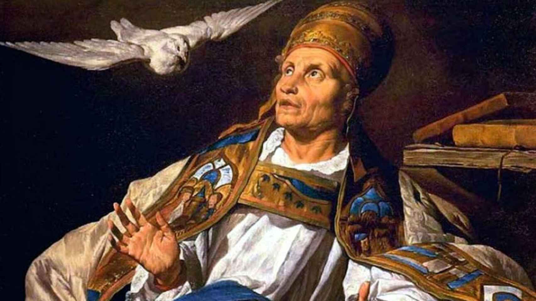 San Gregorio I Magno papa.