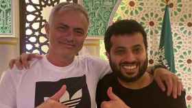 Mourinho junto al Al-Sheikh, nuevo propietario del Almería