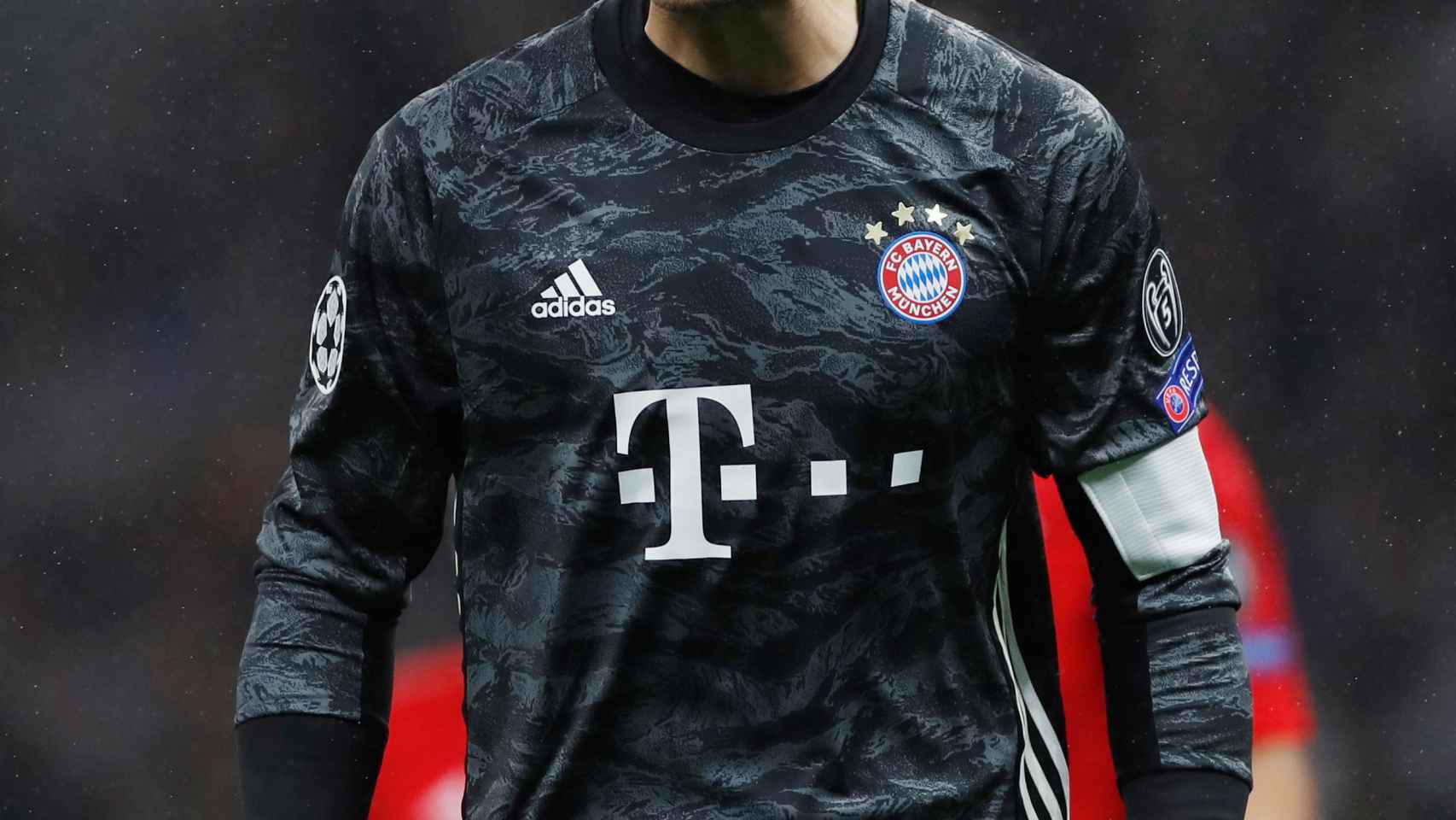 Manuel Neuer, durante un partido del Bayern Múnich de Champions