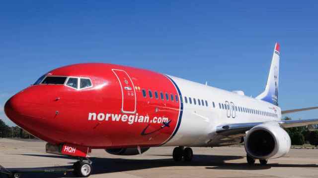 Un avión de Norwegian en una imagen de archivo.