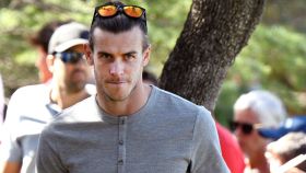 Gareth Bale, en el campeonato de España de golf