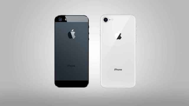 iPhone SE y iPhone 8.