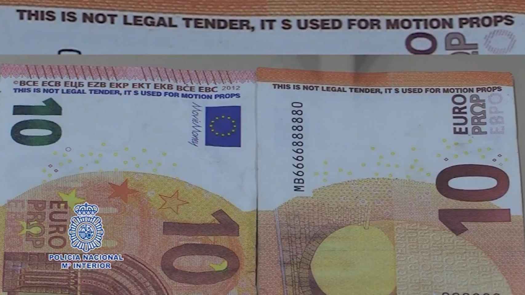 Oleada de billetes falsos de 10 euros: la clave para detectarlos se  encuentra en el lateral