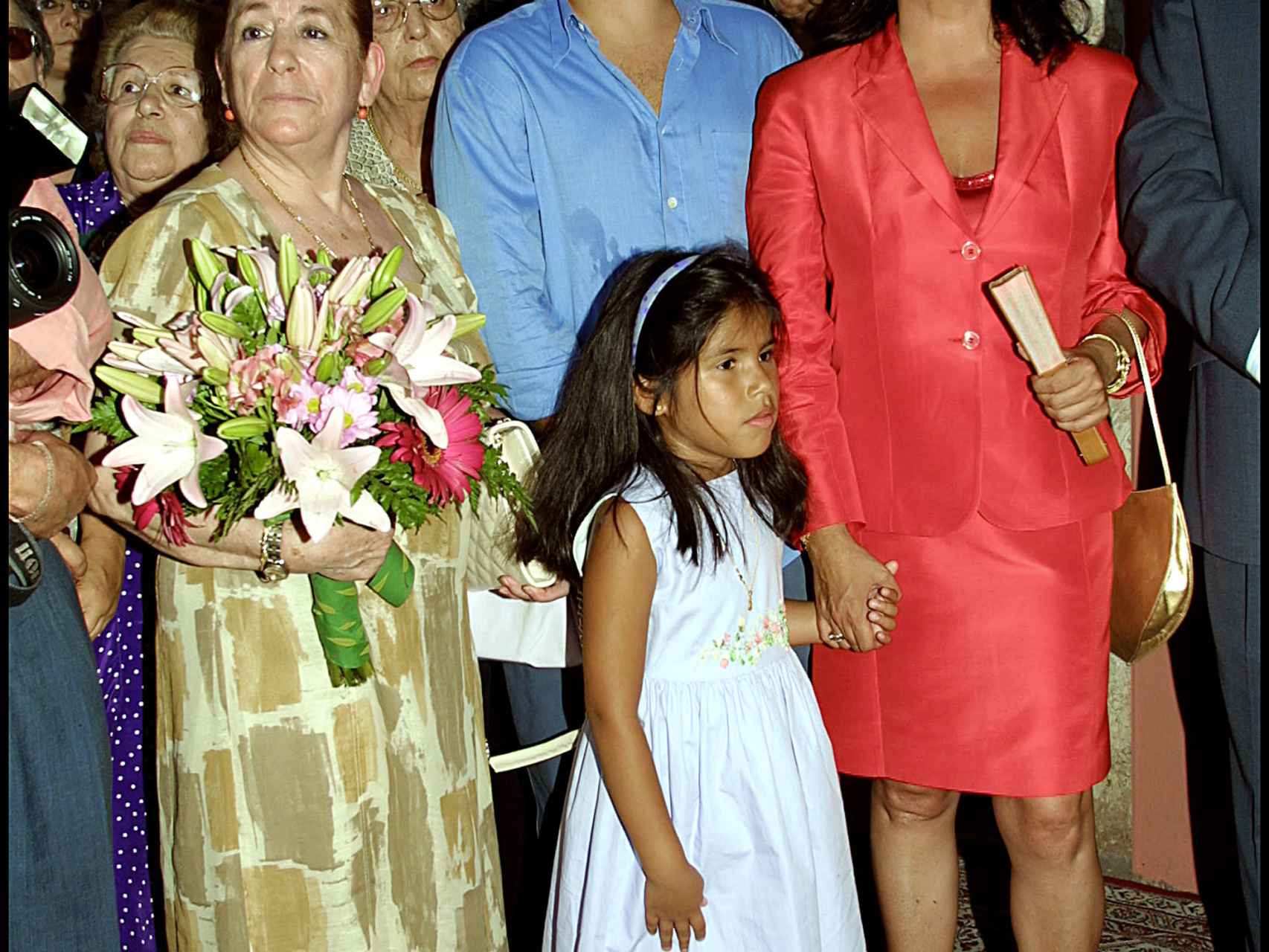 Ana, Kiko Rivera, Isabel Pantoja e Isa Pantoja en una imagen de archivo.
