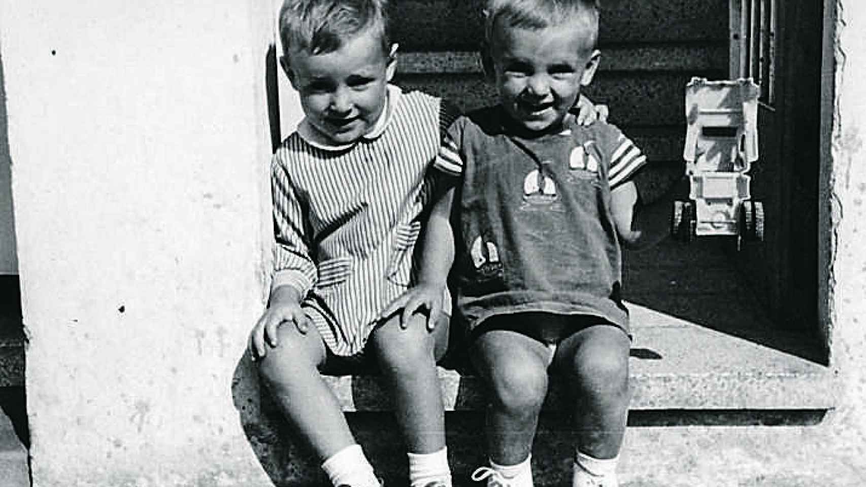 Francesc y Carles, los dos hermanos mayores de los Puigdemont.