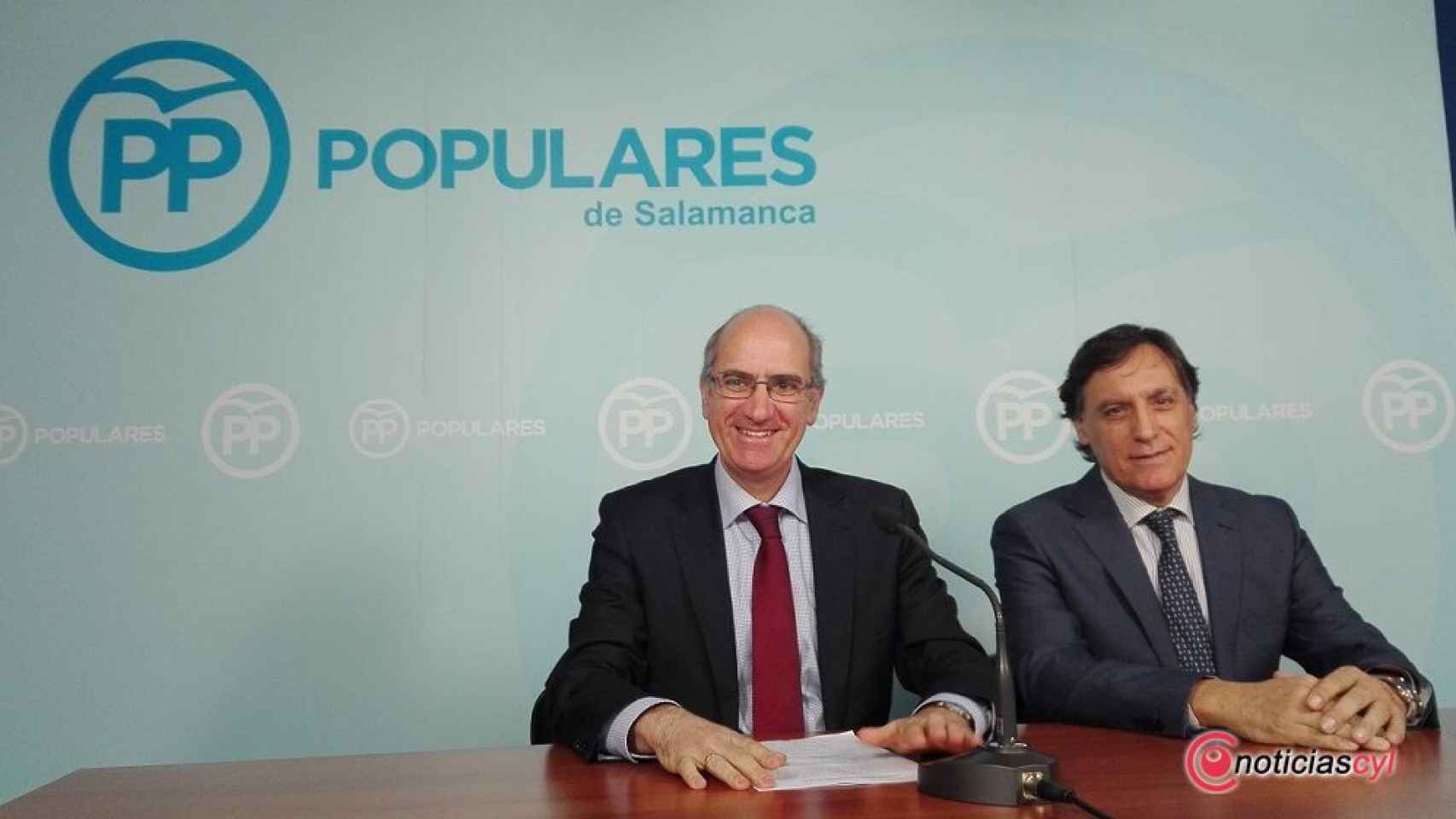 Javier Iglesias y Carlos Carbayo PP