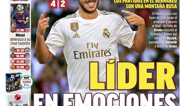 Portada del diario MARCA (06/10/2019)