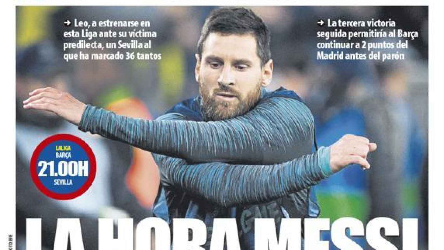 La portada del diario Mundo Deportivo (06/10/2019)
