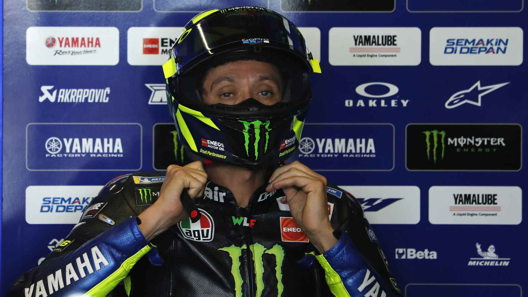 Valentino Rossi, en el GP de Tailandia