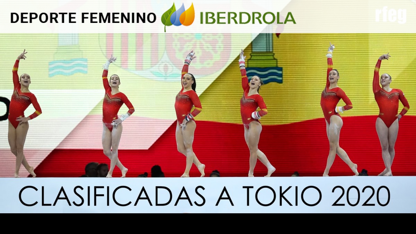 El equipo español femenino de gimnasia artística consigue plaza para Tokio 2020