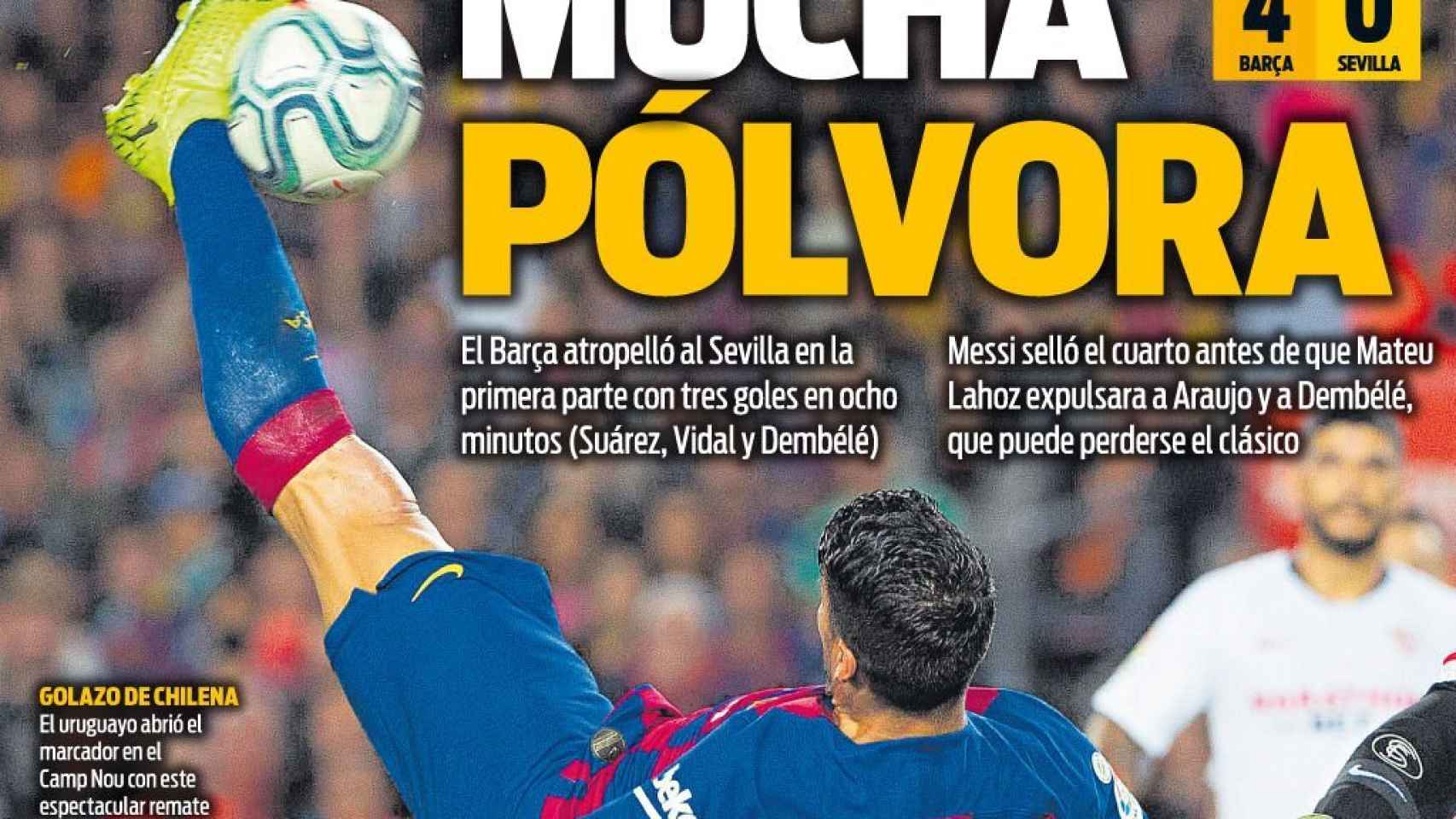 La portada del diario Sport (07/10/2019)