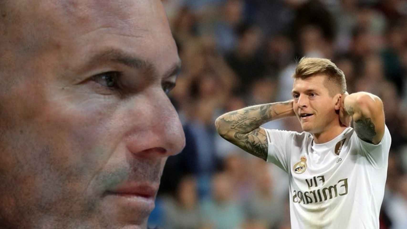 Zidane y Kroos.