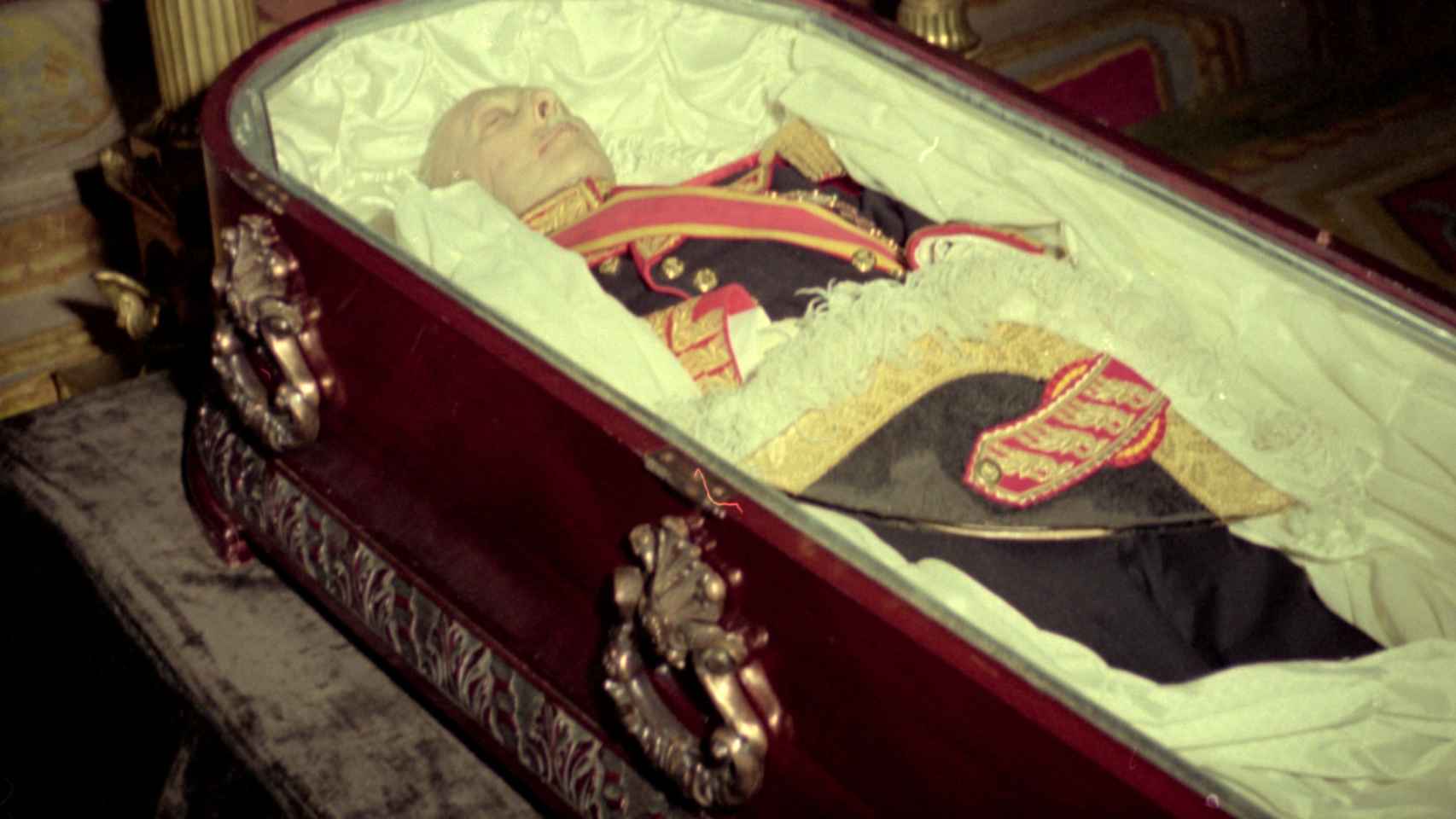 El cadáver de Franco.