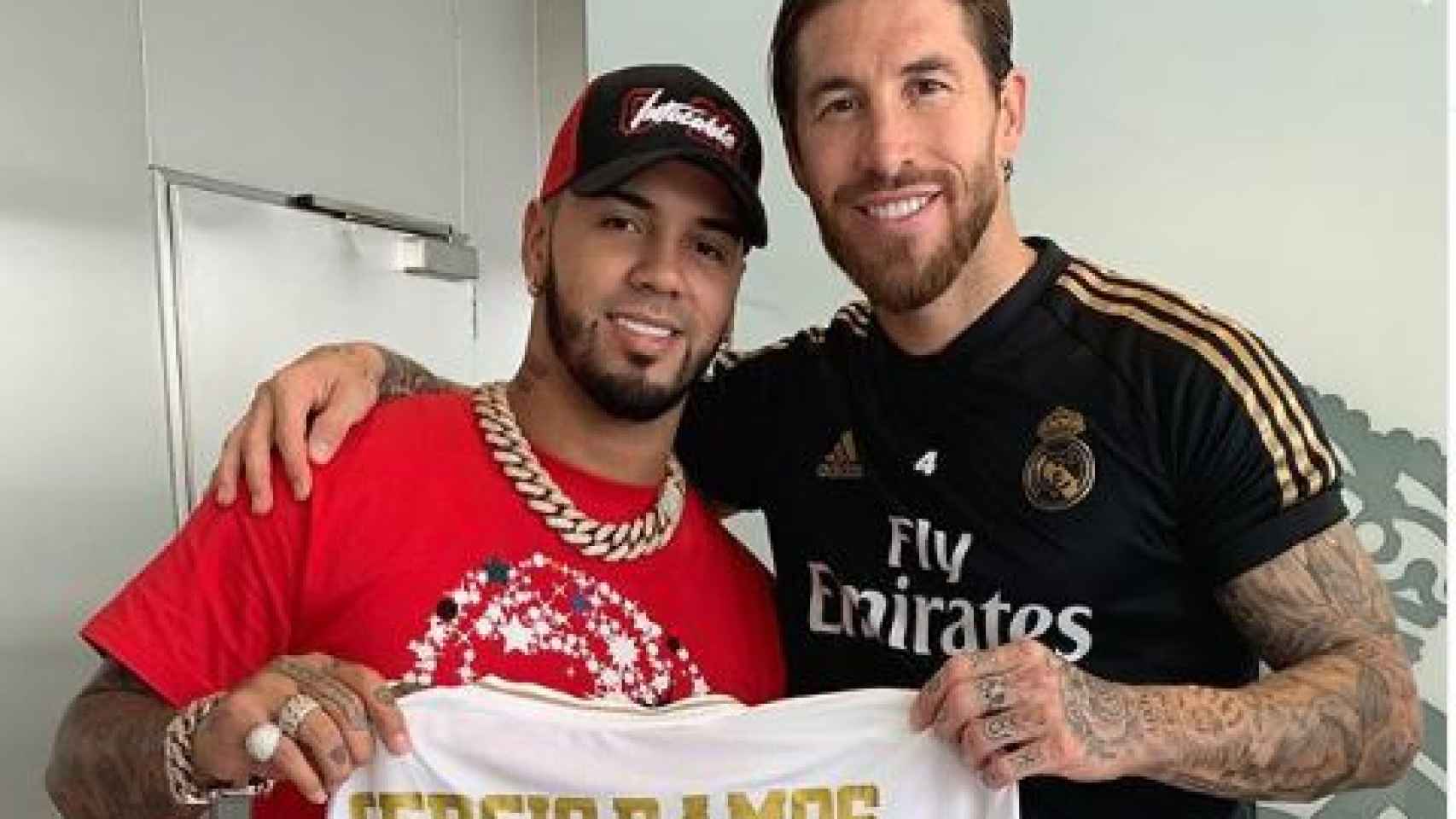 Sergio Ramos y Anuel