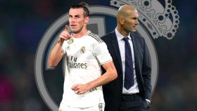 Gareth Bale y Zinedine Zidane