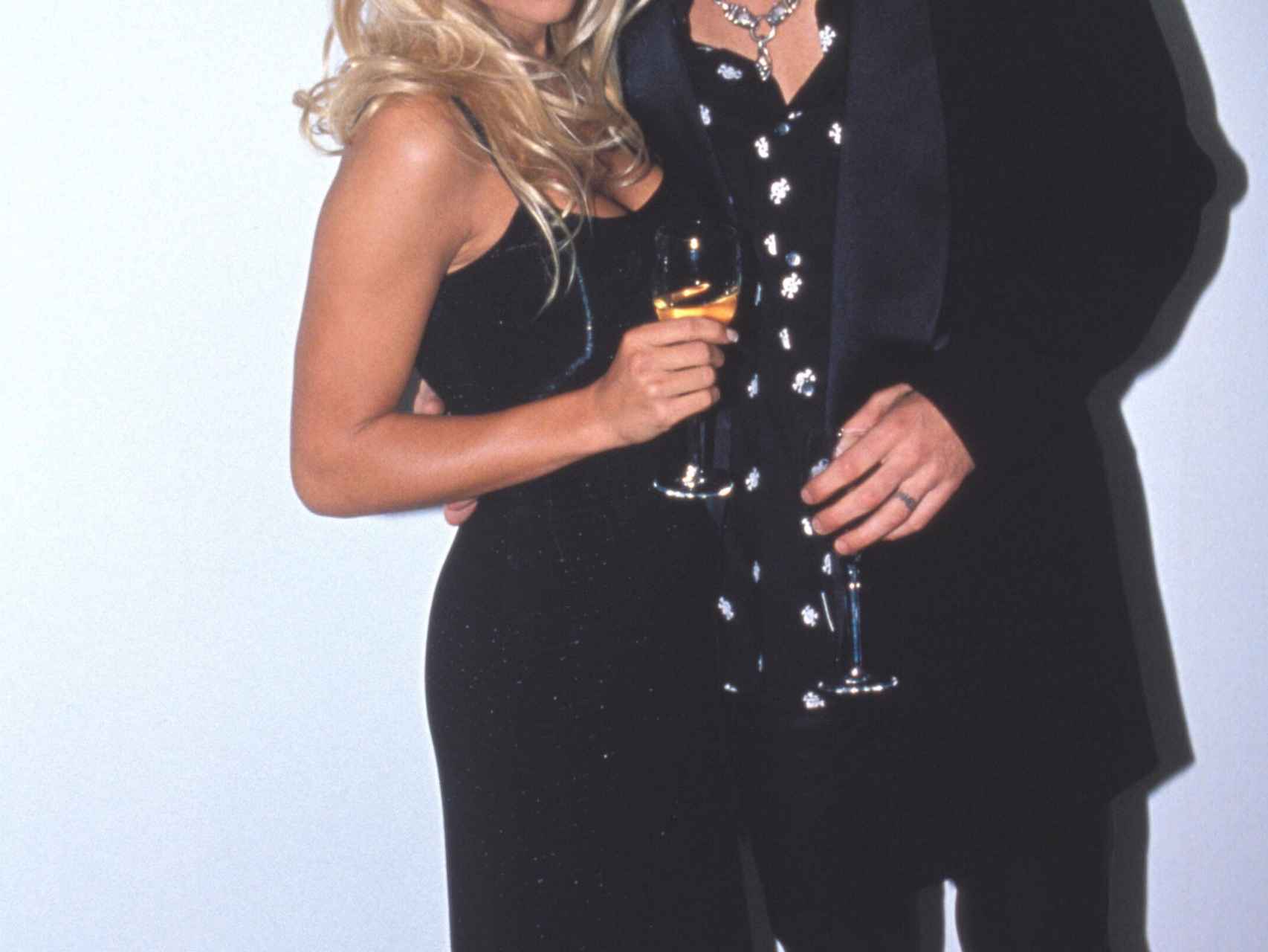 Pamela Anderson y Tommy Lee en una imagen de 1990.