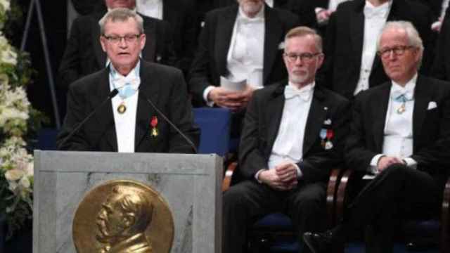 El presidente de la Fundación Nobel, Carl-Henrik Heldin /EFE.