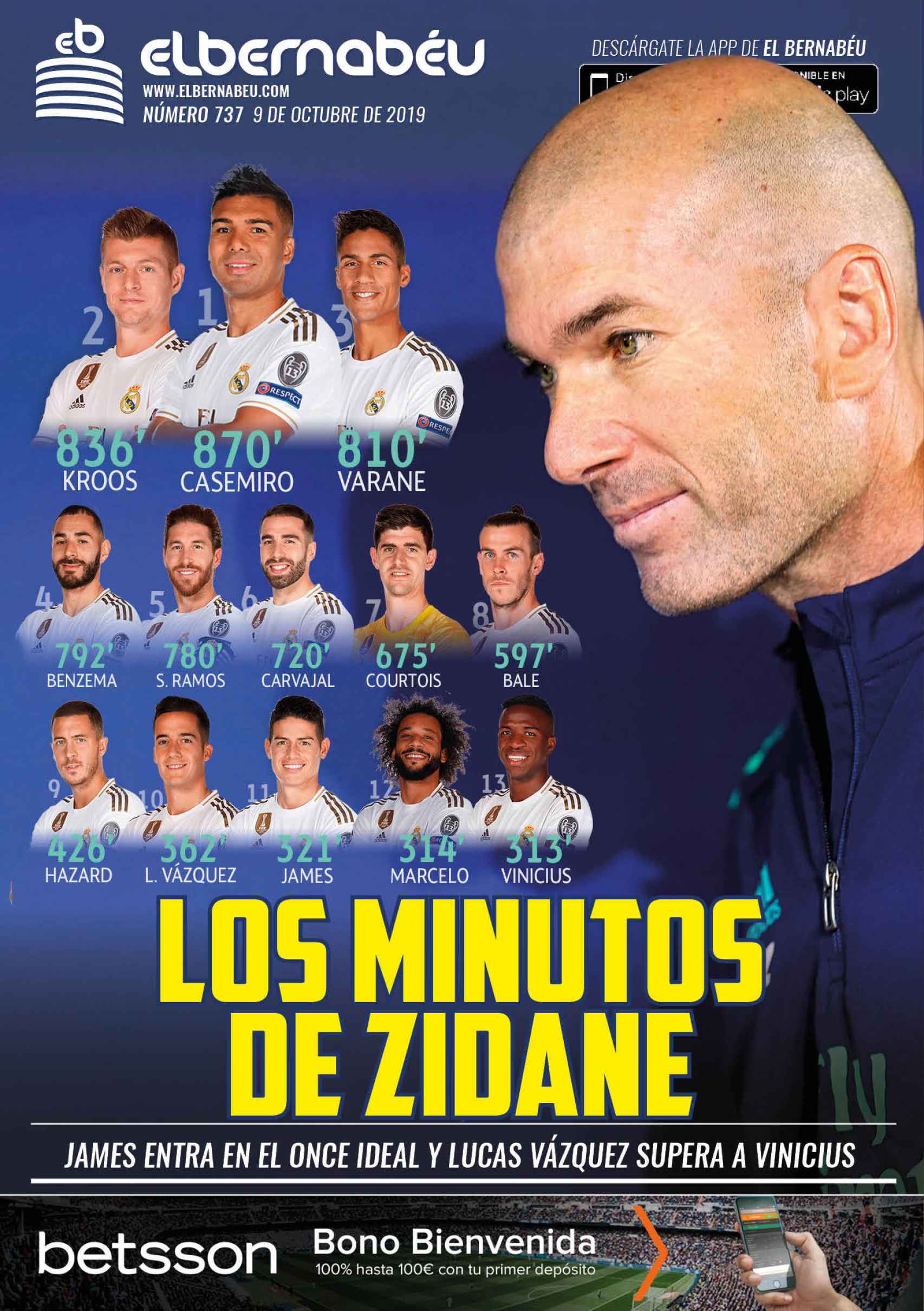 La portada de El Bernabéu (09/10/2019)