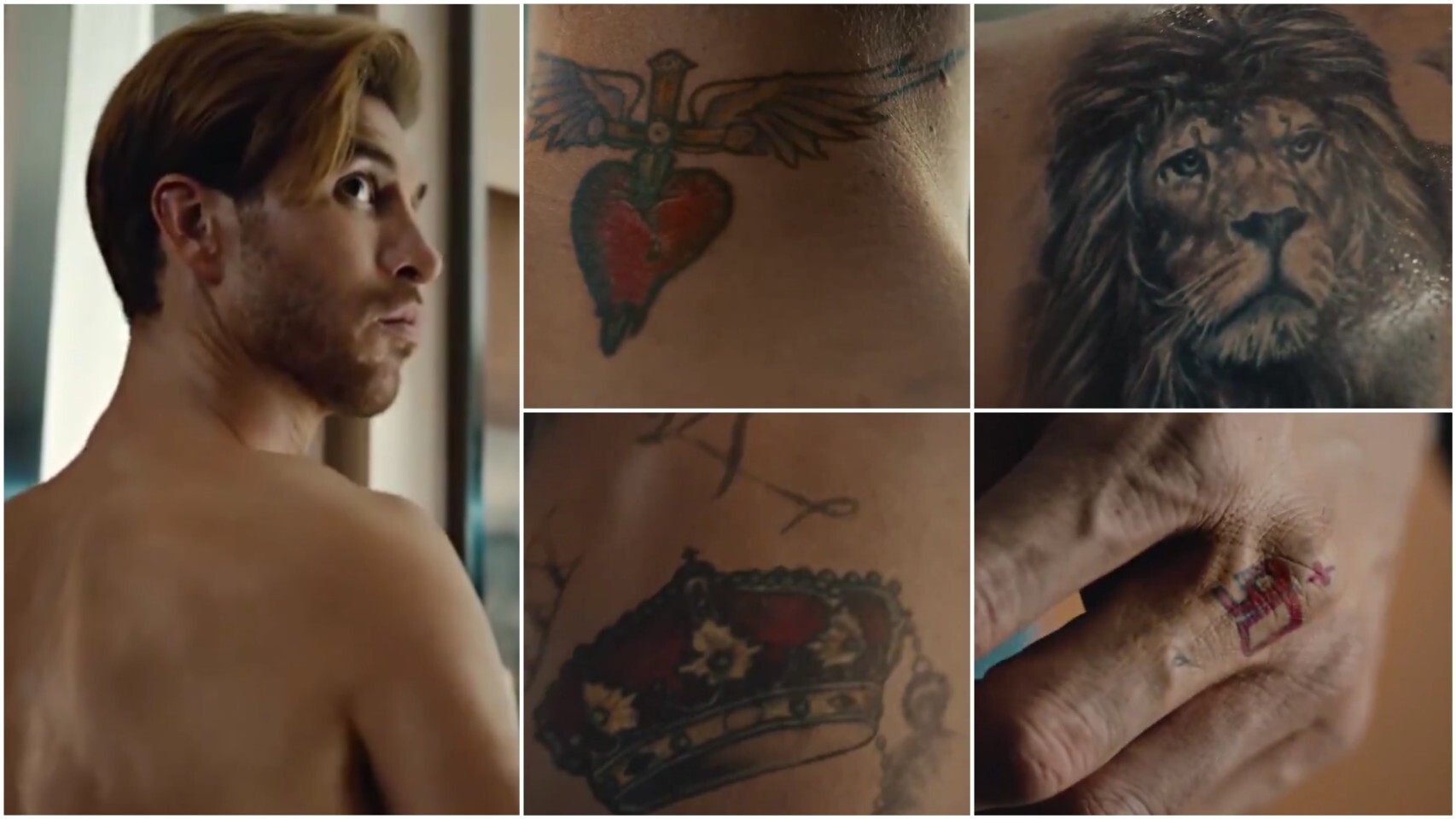 Los tatuajes de Sergio Ramos