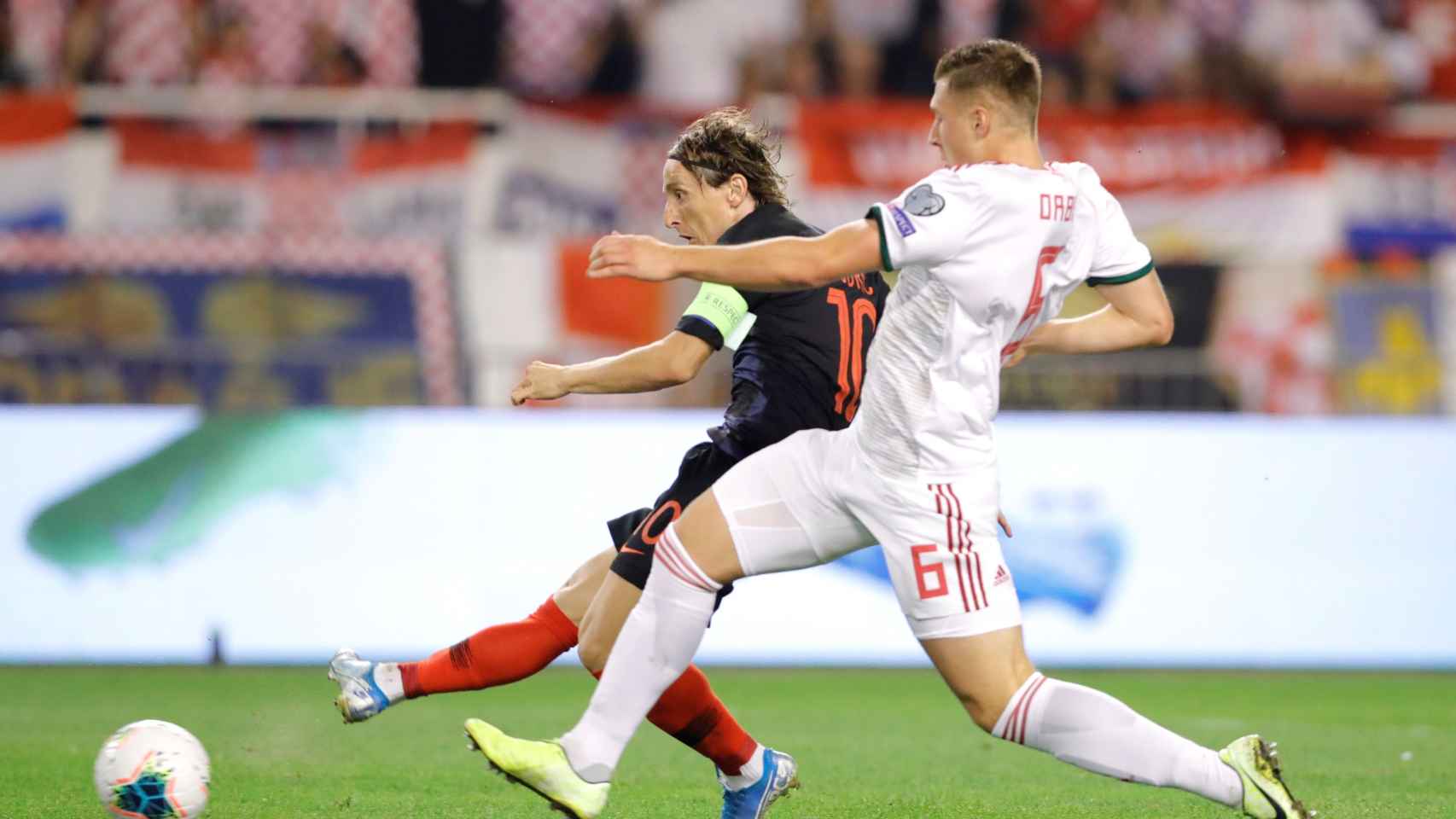 Gol de Modric a Hungría.