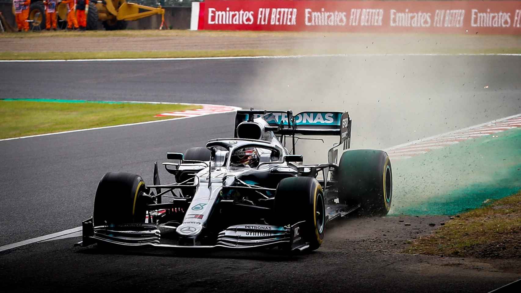 Lewis Hamilton, en el GP de Japón
