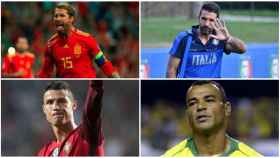 Ramos, Buffon, Cristiano Ronaldo y Cafú