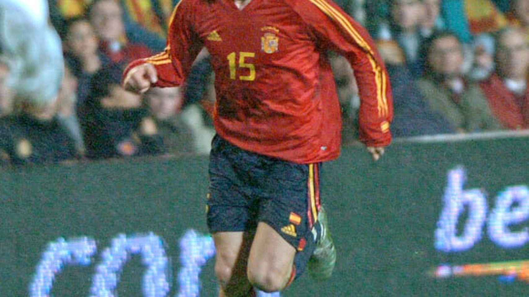 El debut de Sergio Ramos con la Selección
