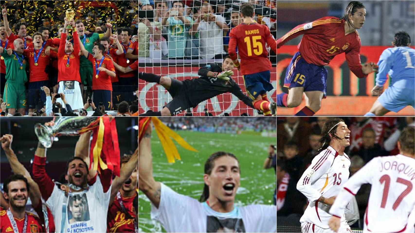 Los mejores momentos de Sergio Ramos con la Selección