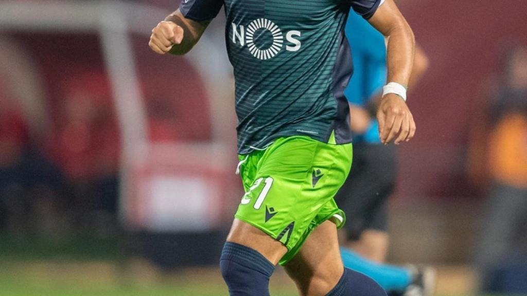 Jesé Rodríguez, con el Sporting CP