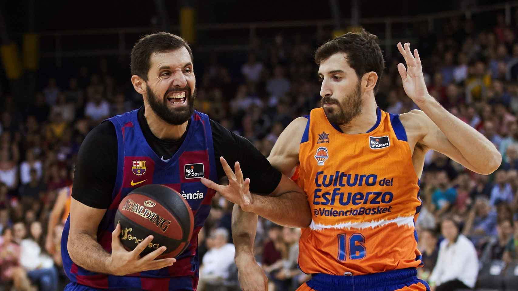 Mirotic, en el Barcelona - Valencia Basket