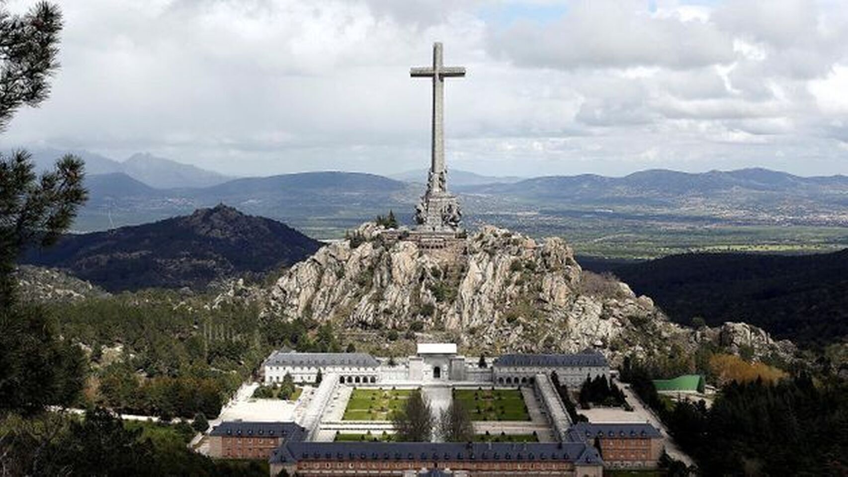Imagen del Valle de los Caídos, donde se producirá la exhumación de Franco