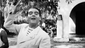 Federico García Lorca durante su viaje a Nueva York